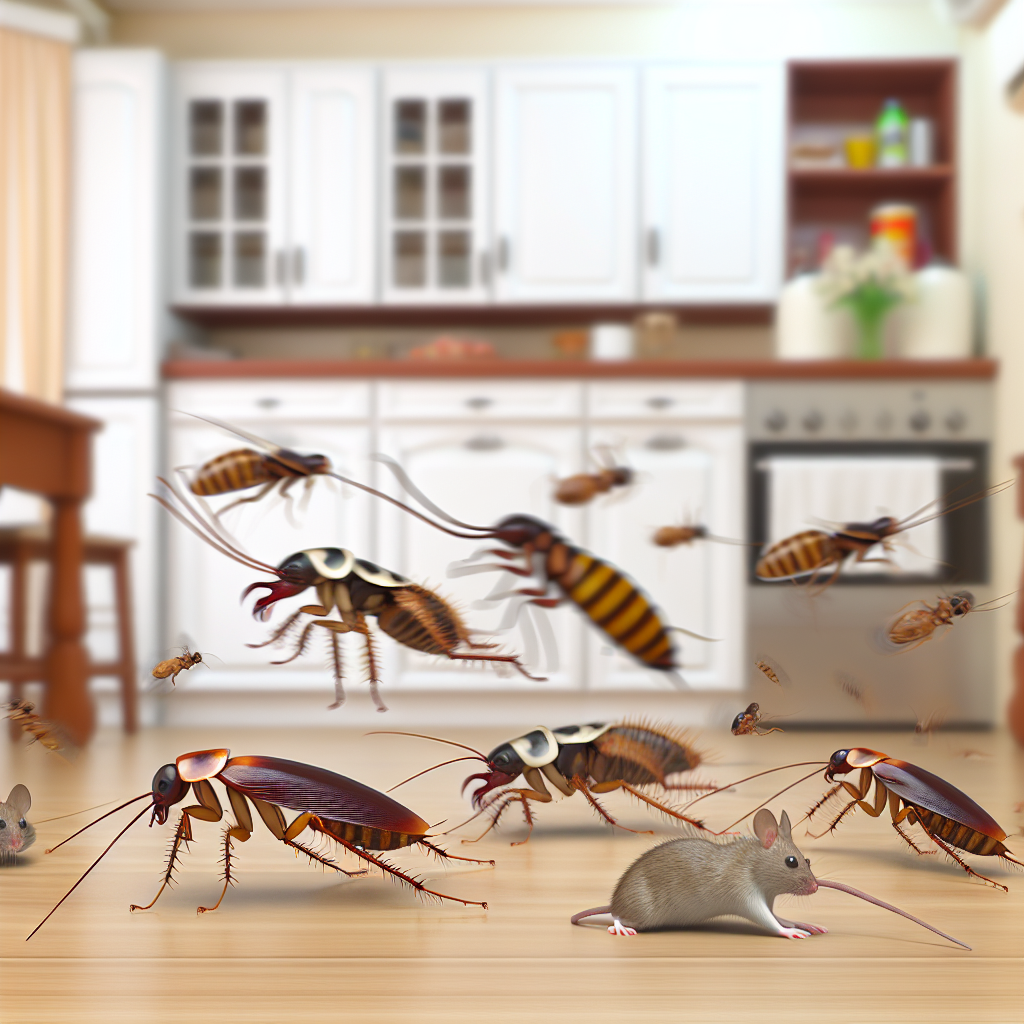 Household pests on the move