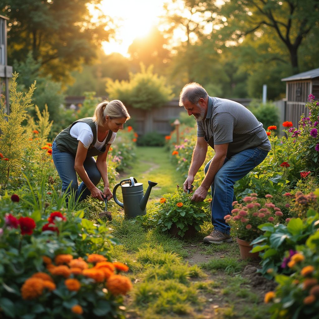 late summer garden maintenance